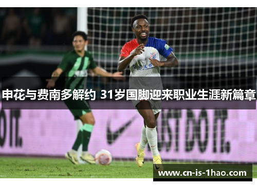 申花与费南多解约 31岁国脚迎来职业生涯新篇章